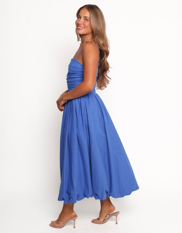 Petal & Pup - Solis Midi Dress - Electric Blue