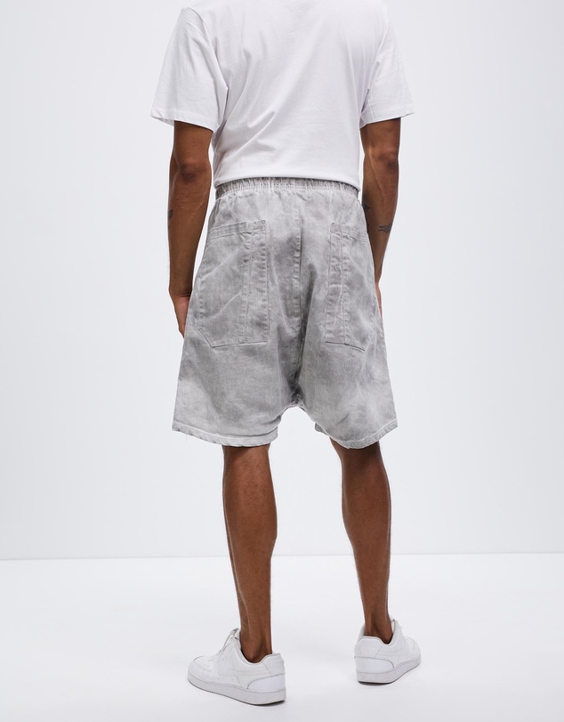 Surrounded By Ghosts - The Garnet Denim Drawstring Shorts