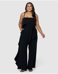Pink Dusk by Curve Project - Love Takes Over Jumpsuit