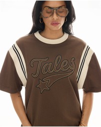 THE TALES - Exaggerated Studded Tales Sports Tee