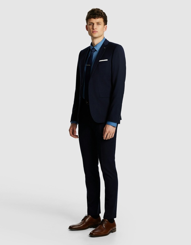 yd. - Marina Stretch Skinny Suit Jacket