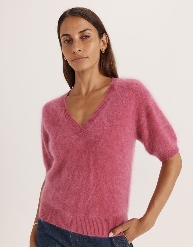 SABA - Wynter Wool Cashmere V Neck Knit