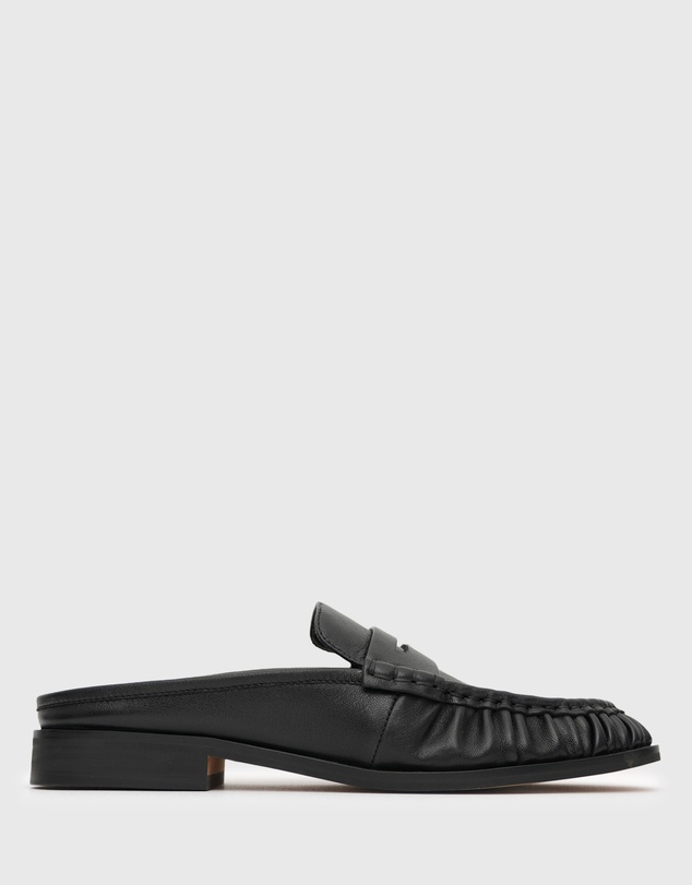 Betts - Harlow Leather Mule Loafers