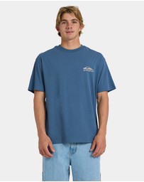 Quiksilver - Mens Carbon Oversized T-Shirt