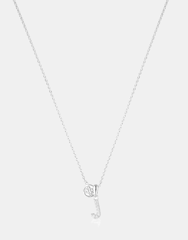 Georgini - Georgini Luxury Letters J Initial Pendant Silver