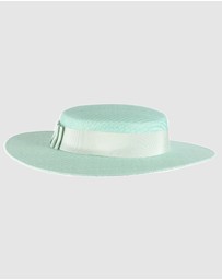 Max Alexander - Aqua Boater Hat