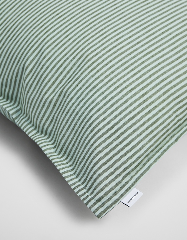 Country Road - Brae Australian Cotton Stripe Standard Pillowcase Pair