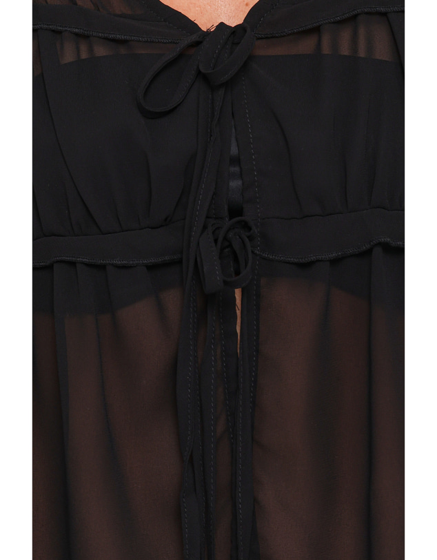Petal & Pup - Chiaro Sheer Top - Black