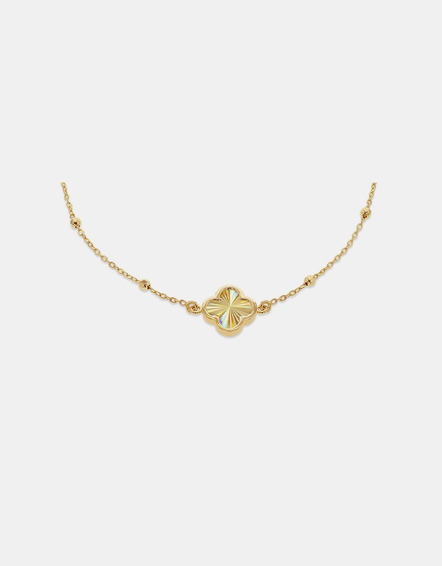 Zoe Olivia - 9K Gold Rainbow Petal Bracelet