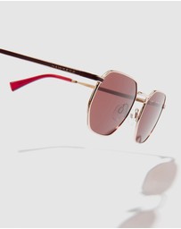 Hawkers Co - HAWKERS - Polarized Brown SIXGON Sunglasses for Men and Women UV400