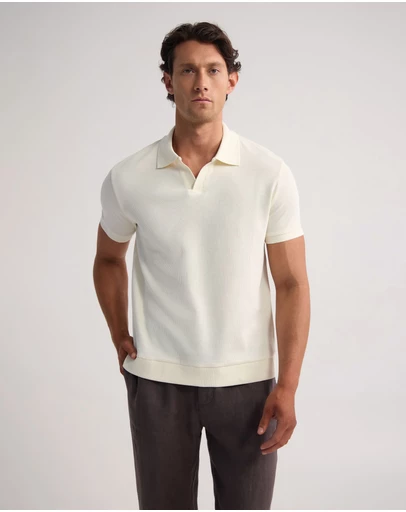 Oxford - Beau Waffle Polo