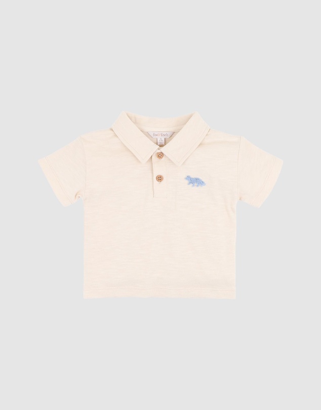 Fox & Finch - Surfs Up Tufted Fox Polo - Babies-Kids