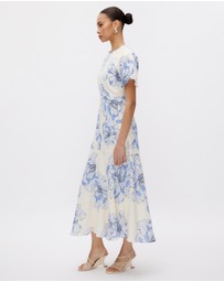 Minima Esenciales - Paityn Rosa Linen Maxi Dress