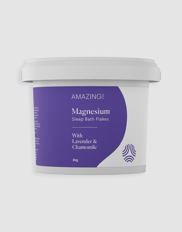 Amazing You - Lavender & Chamomile Sleep Magnesium Bath Flakes - 2kg
