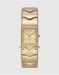 Diesel - Closer Gold Tone Analogue Watch