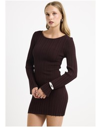 Subtitled - Tahlia Long Sleeve Knit Dress