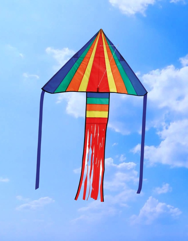Freeplay Kids - Rainbow Delta Fun Kite
