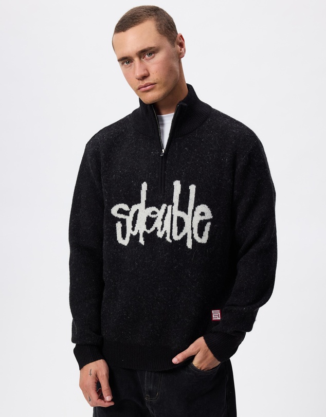 S Double - Quarter Zip Jumper