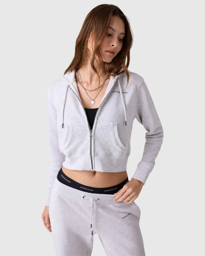 GUESS Jeans - GUESS JEANS Star Print Waffle Hoodie