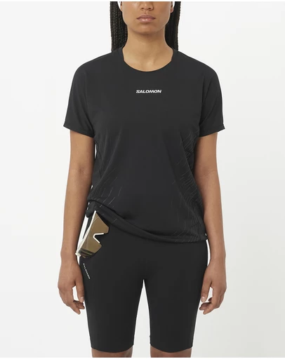 Salomon - SENSE AERO SHORT SLEEVE TEE GFX Women's