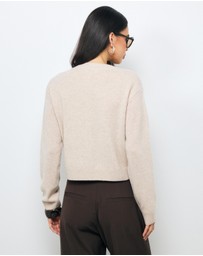 AERE - Sadie Merino Wool Cardigan