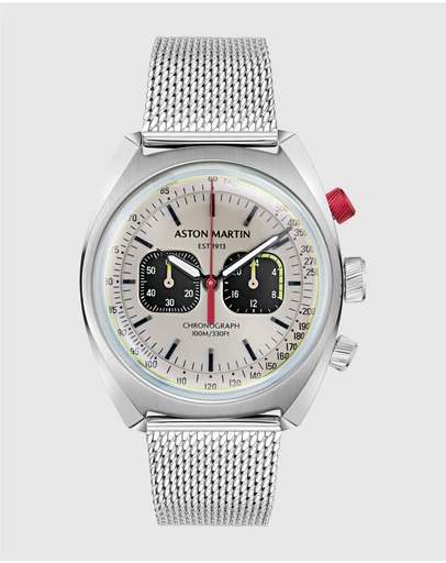 Aston Martin - TS2 Chronograph Stainless Steel Mesh Bracelet Watch