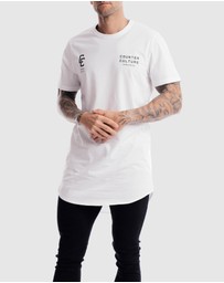 Counter Culture - Classify Curved Hem Tee