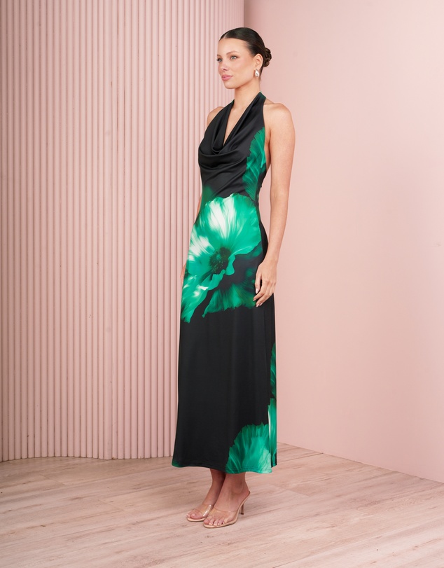 Azzurielle - Isabella Halter Neck Gown
