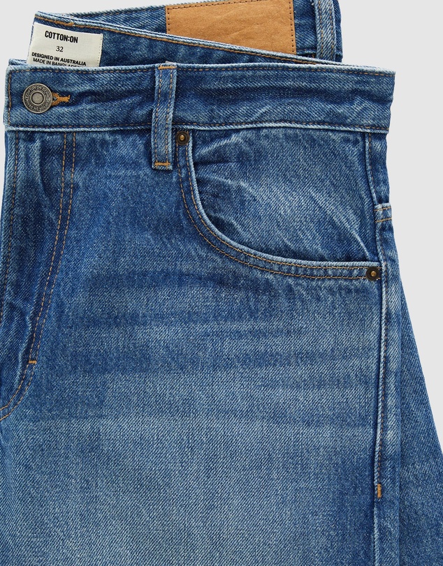 Cotton On - Baggy Denim Shorts