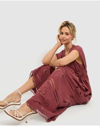 Pasduchas - Sunrise Spirit Midi Dress