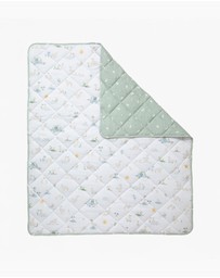 Living Textiles - Reversible Quilted Cot Comforter - Goosey Goosey