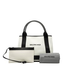 Pre-Loved by Azura Reborn - Pre-Loved Canvas Navy Cabas Tote S