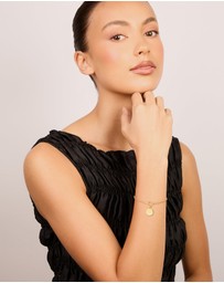 Lovisa - Waterproof Stainless Steel Beloved T & O Bracelet