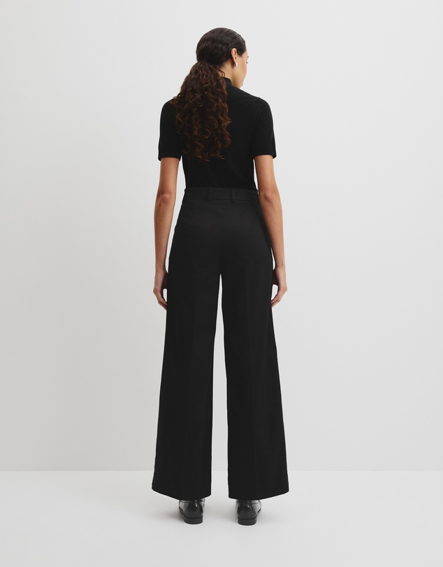 Country Road - Cotton Sateen Wide Pant