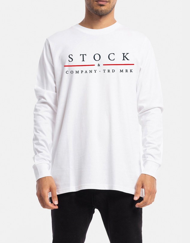 Stock & Co. - Red Line Long Sleeve Tee