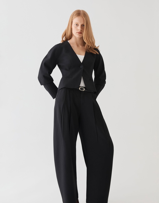 Forcast - Pippa Rounded Shoulder Blazer