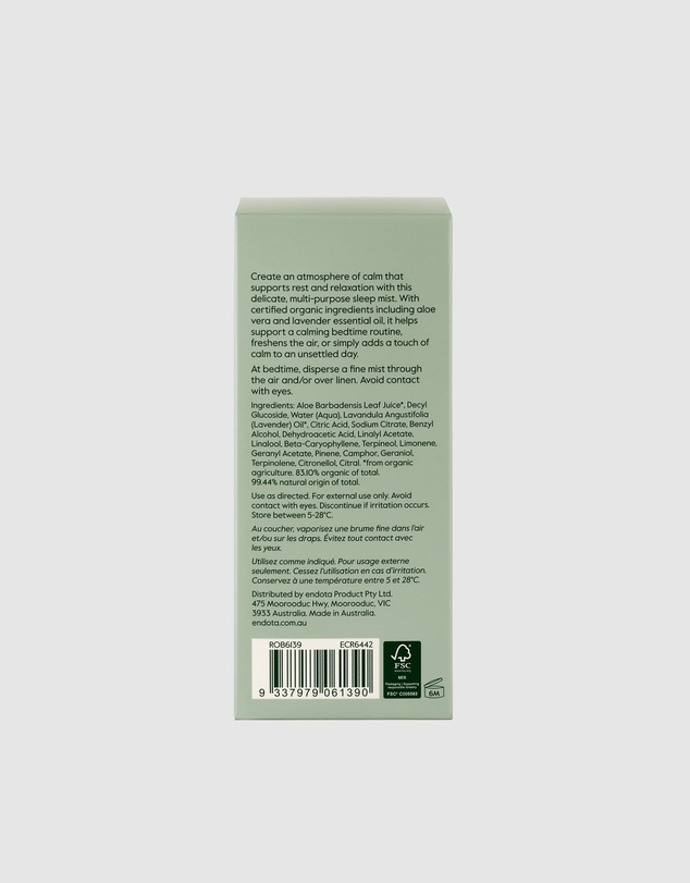 Endota - Organics - Calming Sleep Mist
