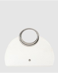 Olga Berg - Charlotte Woven Top Handle