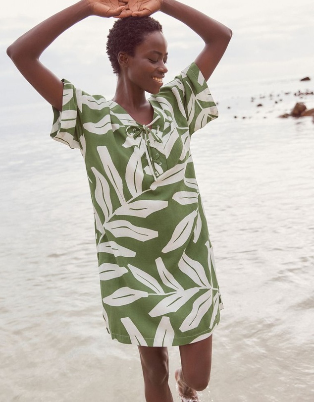 NEXT - Oversized Kaftan with Linen