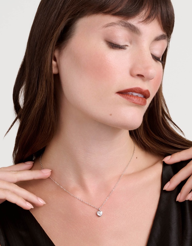 Ted Baker - HANNELA: Crystal Heart Pendant Necklace