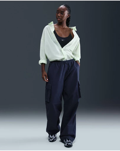Nike - Sportswear Mid-Rise Oversized Woven Cargo Pants
