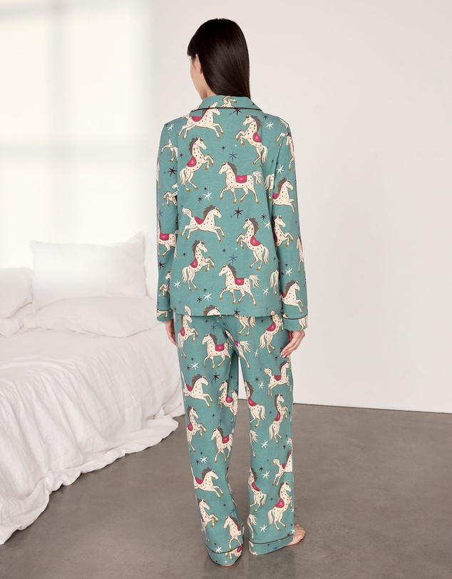Chelsea Peers - Magical Horses Organic Cotton Pyjama Set