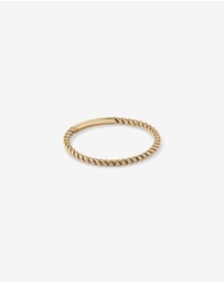 Michael Hill - Twisted Band Ring in 10kt Yellow Gold