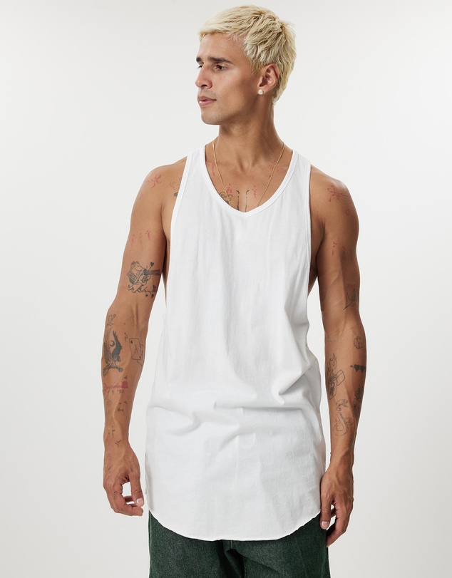 Surrounded By Ghosts - The Travertine Cotton Singlet