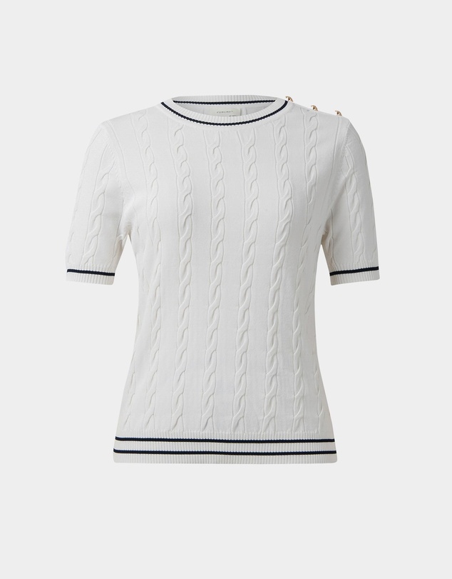 Forcast - Harvey Cable Knit Top