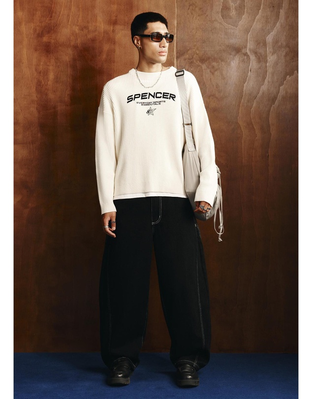 Spencer Project - Arch Knit Crew Jumper