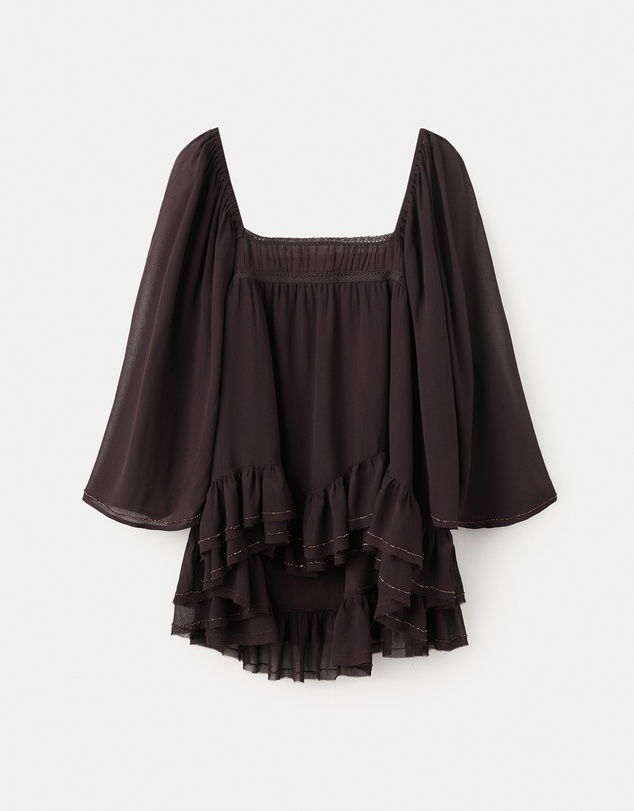 M.N.G - Blouse Marron