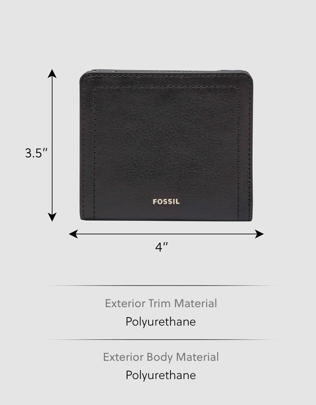 Fossil - Logan Black Bifold Wallet