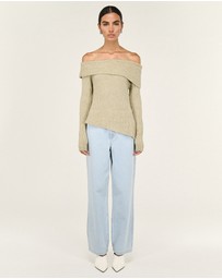 Staple the Label - Alba Off Shoulder Knit