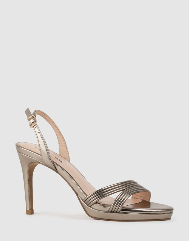 Edward Meller - WENDEZ90 Tubed Strapless Platform Sandal
